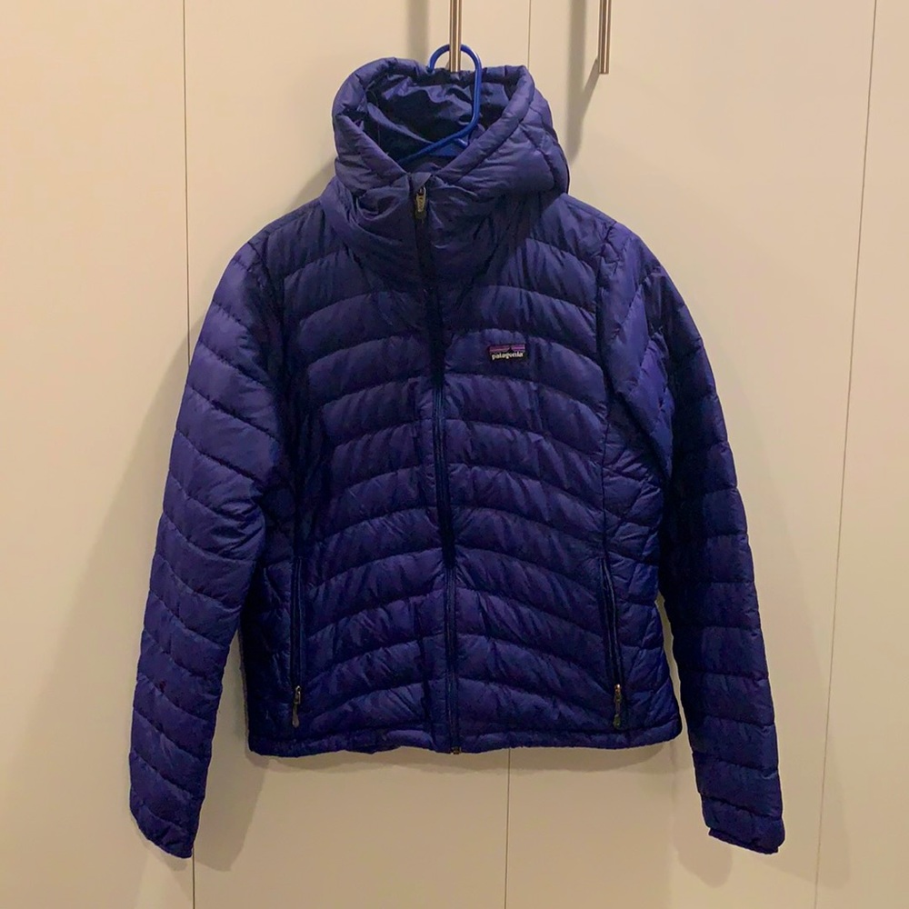 Patagonia womens down jacket.